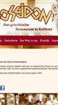 Mobile Screenshot of poseidon-koblenz.de